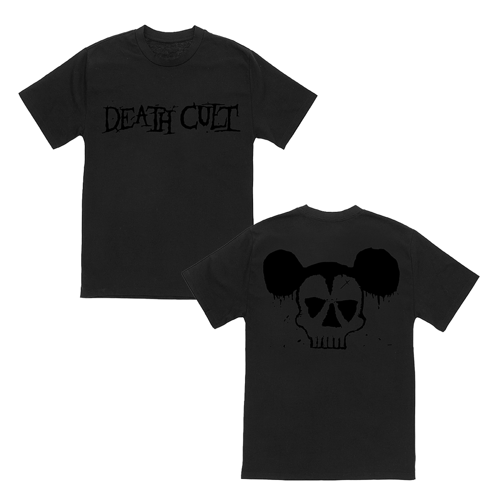 Black Logo Mickey Tee