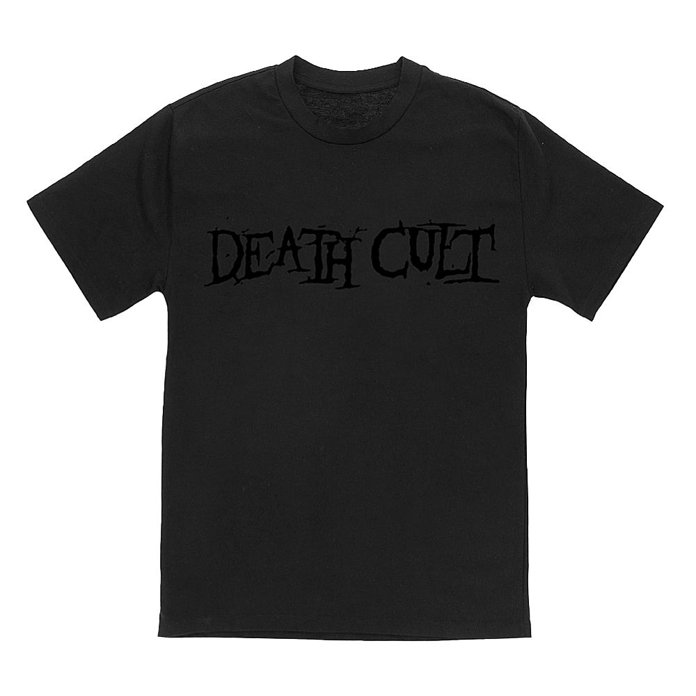 Black Logo Mickey Tee Front
